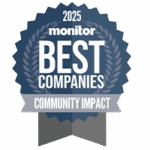 Oakmont Capital Services was named as one of Monitor's best companies for community impact in 2025.